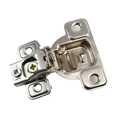 Salice 106 Degree 1/2  Overlay Excenthree Face Frame Hinge With 3 Cam Adjustment • $15.09