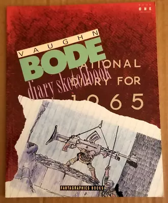 Vaughn Bode Diary Sketchbook Book One 1990 Excellent Condition W Spine Unbroken • $10.50