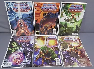 HE-MAN AND THE MASTERS OF THE UNIVERSE #1-6 Full Run 2012 DC Comics 1 2 3 4 5 6 • $34.99