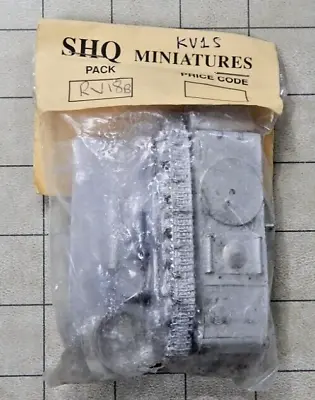 SHQ Miniatures 1/76 20mm #RV18B RUSSIAN KV-Is TANK • $16.95