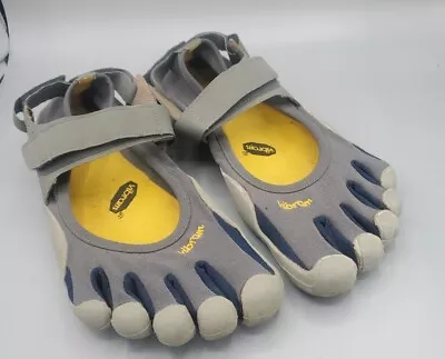 Vibram M1152 Men's Five Fingers Sprint Gray Barefoot Running Shoes  EU 46 US 12 • $36