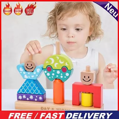 DIY Stacking High Fun Games Colorful Mini Castle Toy For Birthday Christmas Gift • $27.38