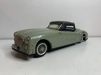 1950s YONEZAWA JAPAN TIN FRICTION MG MGA 2 DOOR COUPE • $65.99