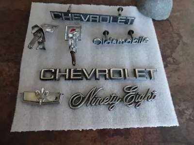 Vintage Car Misc. Emblems Hood Ornaments Lot - GMC Chevrolet Oldsmobile Etc. • $47.99