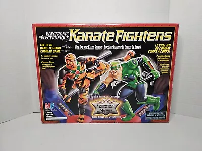 Vtg Electronic Karate Fighters Milton Bradley 1995 Tiger Ninja Cyberfist RARE • $88.67