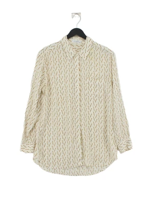 £44.50 • Buy Equipment Women's Shirt M Cream 100% Other Long Sleeve Collared Basic