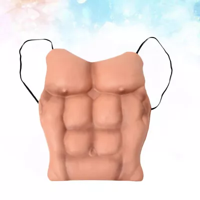 1 Pc Male Fake Chest Muscle Fake Body Costume Fake Chest Muscles • £7.49