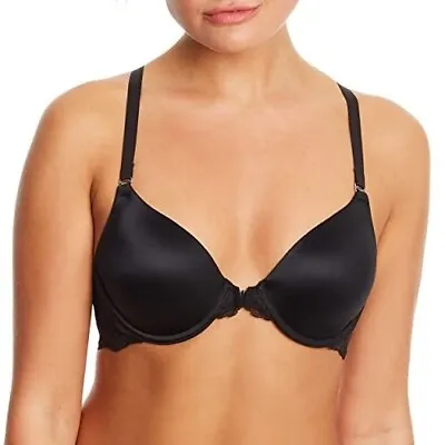 NWT $44 Maidenform Women's Pure Genius T-Back Racerback Bra  Black 32D (03500) • $16.99