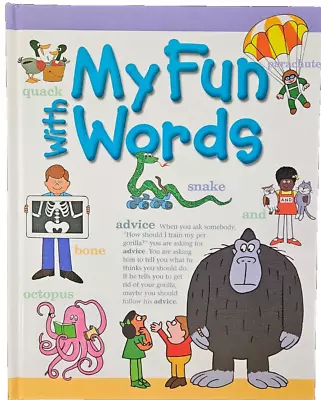 My Fun With Words Dictionary Book 2 L- Z Illustrated Like New Hardcover • $9.89