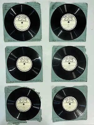 LOT OF 6 - VICTOR HOME RECORDING 6” Blanks W/ Sleeves Ca.1932 Appear Unused • $59.95