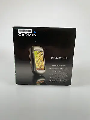 Garmin Oregon 450 - Handheld GPS Navigator Weatherproof Outdoors • $75