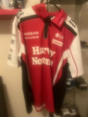 Nissan Motorsport Supercars Mens Polo Size L Harvey Norman Simona De Silvestro • $19.95