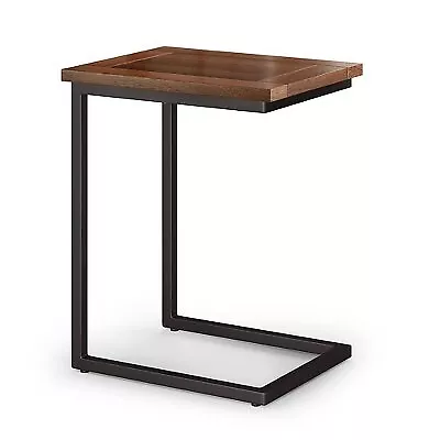 Rhonda C Side Table Dark Cognac Brown - WyndenHall • $68.99