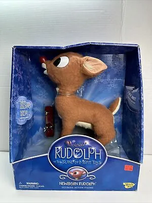 Memory Lane Newborn Rudolph Red Nosed (Glows) Reindeer Island Of Misfit Toys  • $196.43