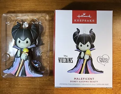 MALEFICENT Disney VILLAINS Sleeping Beauty Precious Moments Hallmark 2023 LMT ED • $65