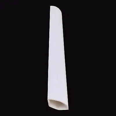 White 15mm Quadrant Trim 2.5m Bathroom Wall Cladding Ceiling Shower Panels PVC • £7.45