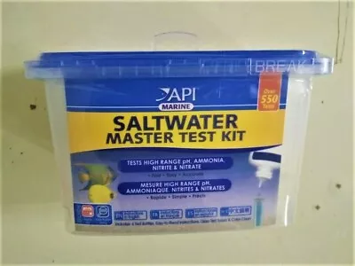 API Saltwater Master Test Kit Expires 11 / 2025- UPC: 317163134016 • $4.99