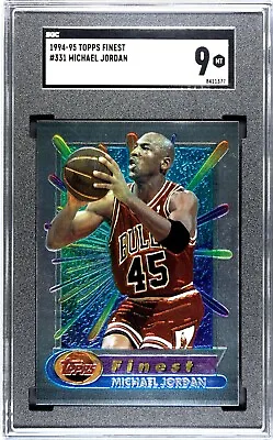 Michael Jordan 1994 Topps Finest #331 SGC 9 Rare Sharp Card! Legend GOAT👀💥🔥 • $168.52