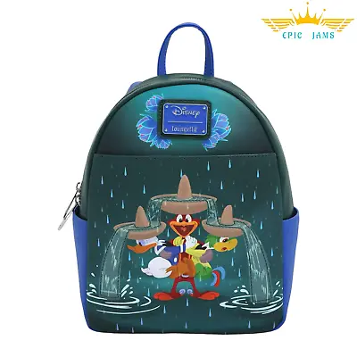 £64.74 • Buy Loungefly Disney Three Caballeros Rain Mini Backpack Exclusive New