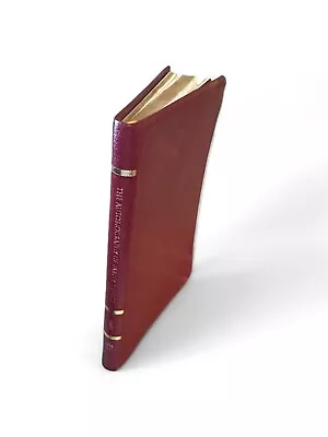 NEW - The Autobiography Of Parley P Pratt 5x7 Maroon Leatherbound Mormon LDS • $24.99