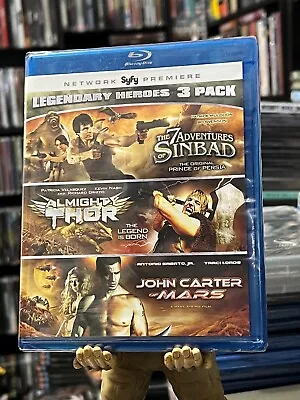 Legendary Heroes - 7 Adventures Sinbad / Almighty Thor / John Carter Of Mars NEW • $17.98