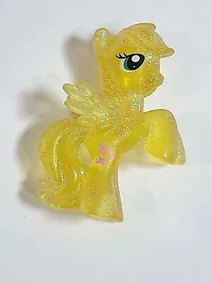 My Little Pony FiM Blind Bag Wave #4 2  Transparent Glitter Fluttershy Figure • $3