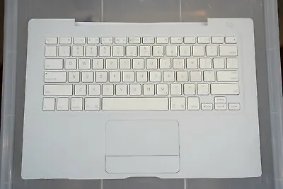 922-9592 Apple Keyboard With Top Case For MacBook 13  White 2006 - 2007 A1181 • $68