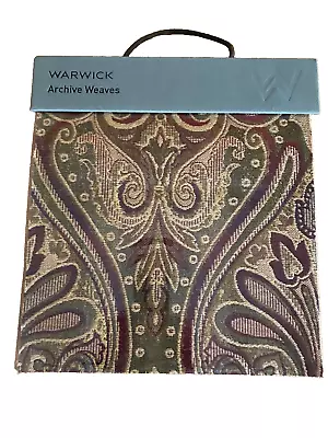 Warwick Archive Weaves Fabric Swatch Book • £9