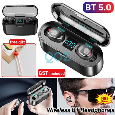 $16.79 • Buy Bluetooth Earphone Earbuds Air Pods For Apple IOS Android WITH FREE PHONE DECOR