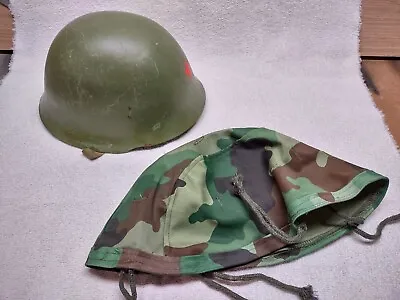 Serbian Army Military Helmet With Camo Cover (247J) • $80