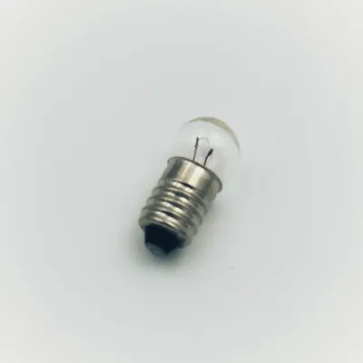 6 Volt 0.6W MES E10 Base Instrument & Panel Bulb With 11mm Glass Globe • £5.46