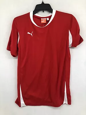 Puma Men's Powercat 5.10 Shirt US Size S Red/White - NEW • $10.36