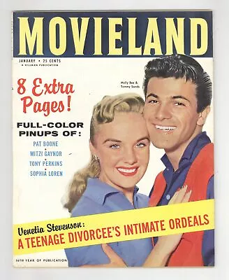 MovieLand Magazine Vol. 16 #1 VG/FN 5.0 1958 • $21