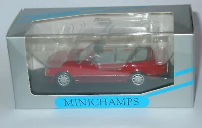 Wow Rare  Mercedes Benz  1994 W124 Ce E Class Cabriolet   Minichamps 1/43 Red • £59.95