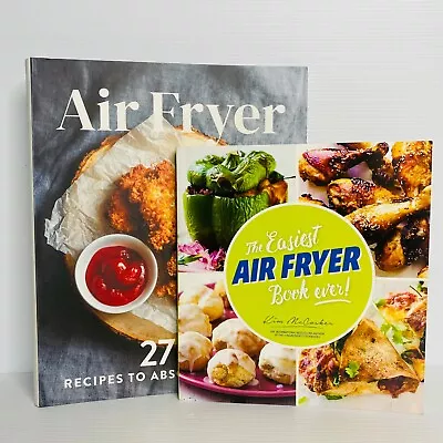 2 X Air Fryer Cookbooks Lot 4 Ingredients Easy Airfryer Healthy Cooker Recipes • $26.50