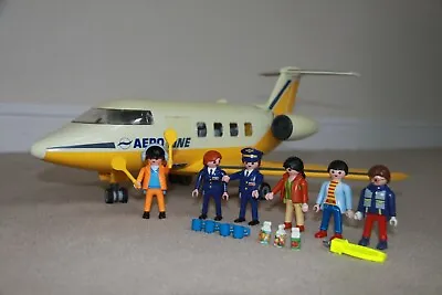 £35 • Buy 3185 / 3352 Playmobil Aeroplane – Used - 100% Complete With Extra Bits-n-pieces