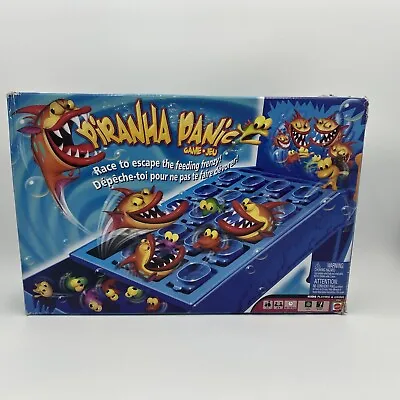 PIRANHA PANIC Game Race To Escape The Feeding Frenzy 2005 12 Original Marbles + • $19.99