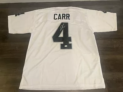 Derek Carr Signed Las Vegas Raiders Custom Stitched NFL Jersey JSA Authenticated • $120