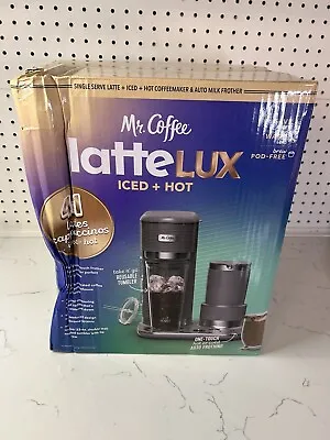 Mr. Coffee 4-in-1 Single-Serve Latte Lux Iced And Hot Coffee Maker With Milk • $100