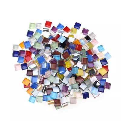 Mosaic Tile Ten Colors Mixed Sturdy Crystal Mosaic Supplies For Decoration Home • $12.39