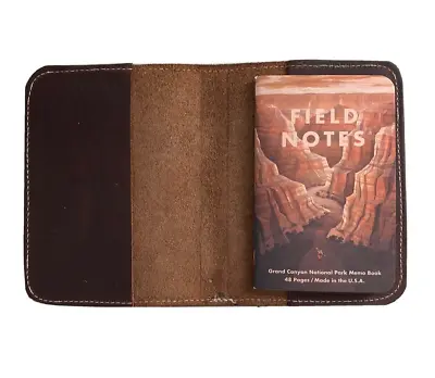 $40 • Buy Leather A6 Notebook Cover (Hobonichi Techo & Field Notes)