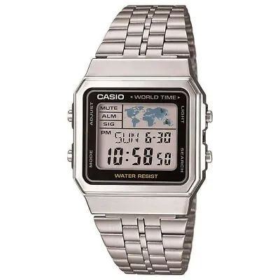 £40 • Buy Casio Collection Unisex Silver Watch A500WEA-1EF
