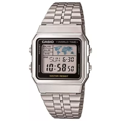 £40 • Buy Casio Collection Unisex Silver Watch A500WEA-1EF