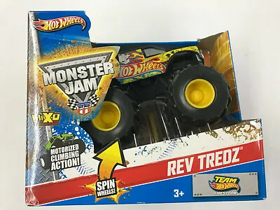 Hot Wheels Monster Jam REV Tredz Team Firestorm • $20.99