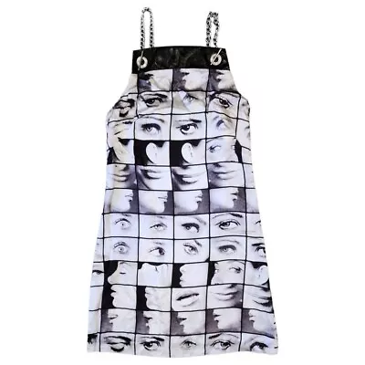 Vintage Rare Miss Sixty Graphic Mini Dress Iconic Rare Archive Collector • £200