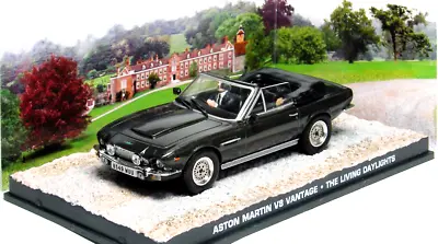 James Bond Aston Martin V8 Vantage The Living Daylights #69 Magazine 1:43 • $40