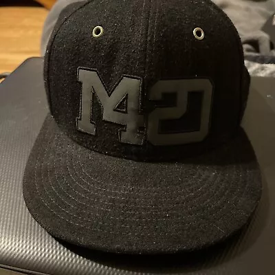 Nike M42O Mariano Rivera Retirement Cortador Black Wool Fitted Hat 7 3/8 Yankees • $22