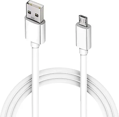 2 Pack 10FT Long Android Charger Cable Fast ChargeUSB To Micro USB Cable White • $9.99