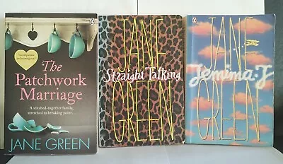 Jane Green 3 Books: The Patchwork Marriage/Straight Talking/Jemima J. • £4.99