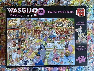 Jumbo Wasgij Destiny 23 Thrills In The Theme Park Puzzle • £0.99